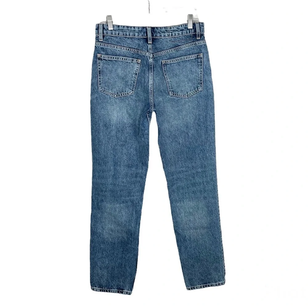 Zara Straight Leg Full Length Jeans - Picture 3 of 9